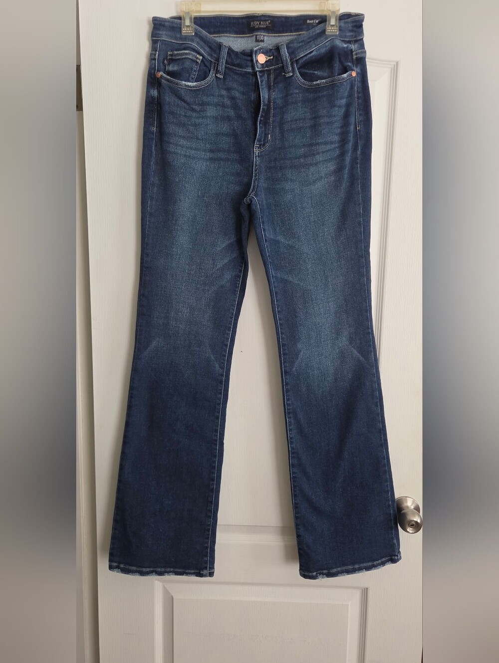 Judy Blue Dark Blue Flare Jeans
